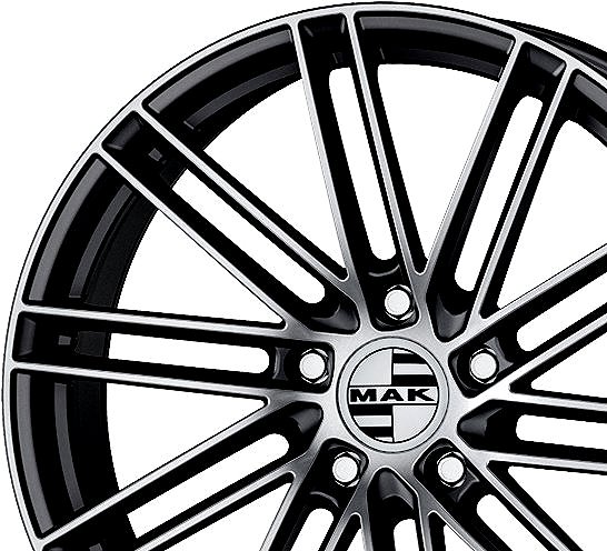 Alu disk MAK Leipzig Black 9 × 20 5 × 130 ET50 ...