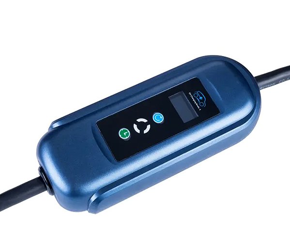 Charging station for electric vehicles Akyga charging station CEE 5pin / Type 2 female - LCD display, 22kW, 32A, 5m .