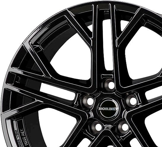 Alu kolo Borbet XV FullBlack 8,5x19 5x108 ET45 ...