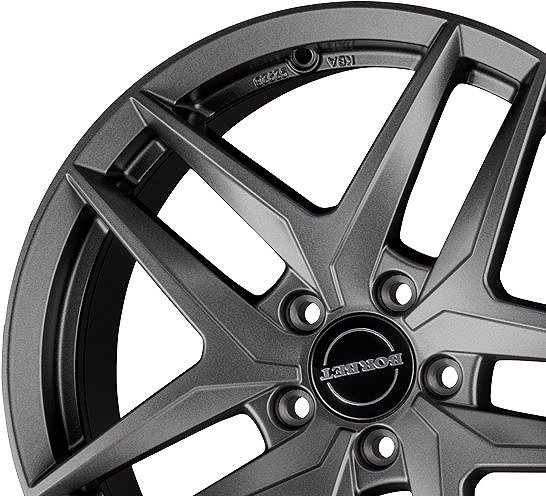Alu kolo Borbet Z Dark Grey 8x18 5x112 ET43 ...