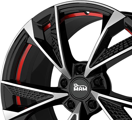 Alu disk MAM RS6 BFPRI 7 × 16 5 × 120 ET35 ...