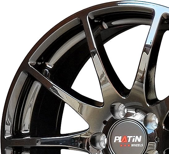 Alu disk Platin P113 FullBlack 8 × 19 5 × 112 ET45 66,6 ...
