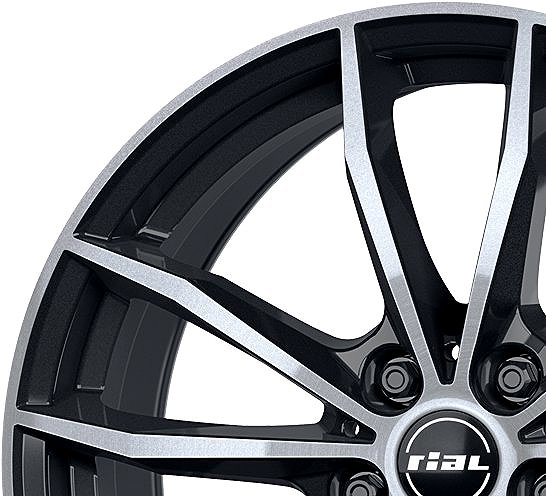 Alu kolo Rial X12 Black 7,5x18 5x112 ET51 66,5 ...