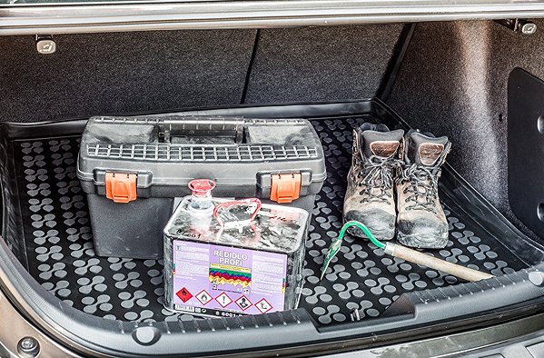 Vaňa do kufra REZAW-PLAST gumová vaňa do kufra Škoda Kodiaq II, 2024-, dolné dno ...