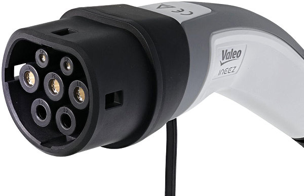 Charging station for electric vehicles VALEO mobile charger for EV, 230 V, 3.7 kW, socket Type 2, length 7.5 m .