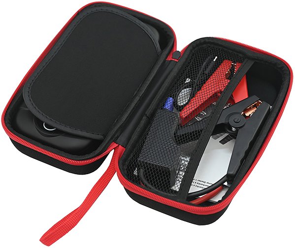 Power Bank COMPASS Powerbank with JUMP STARTER 8000mAh 1000A with Qi wireless charging ...