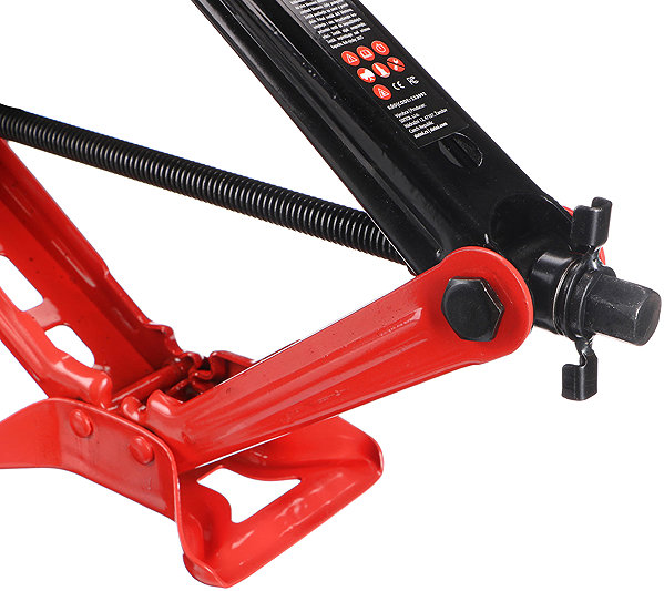 Emelő SIXTOL SX SCISSOR JACK FORK Ollós emelő racsnival, 2 t ...