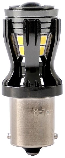 LED autóizzó M-Tech BA15s P21/5W 12-24V 14LED, fehér, 1 db ...