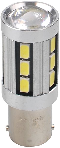 LED autóizzó M-Tech PREMIUM P21W BA15s 18LED, fehér, 2 db ...
