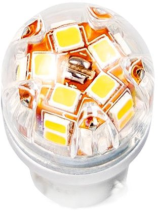 LED autóizzó M-Tech CANBUS PY21W BAU15s 15LED, narancssárga, 1 db ...