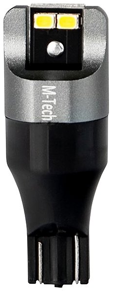 LED autóizzó M-Tech W16W W2.1x9.5d 4LED, fehér, 2 db ...