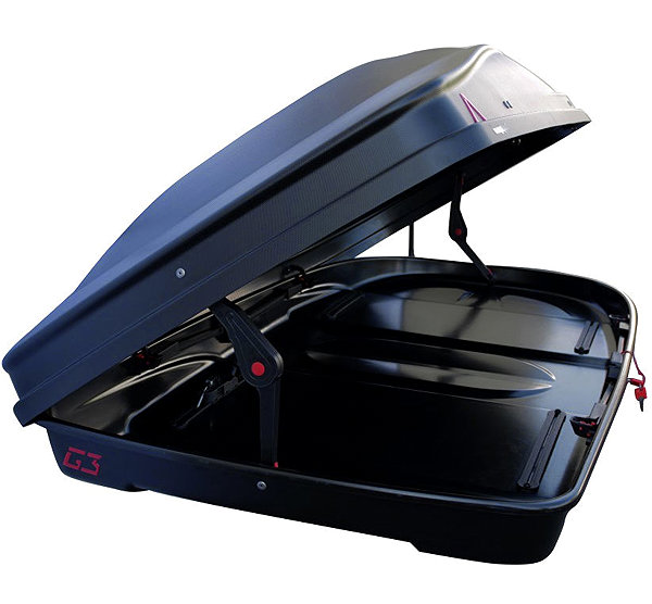 Tetőbox G3 Spark 520 Rapid - 420 l, kétoldalra nyíló - matt fekete ...