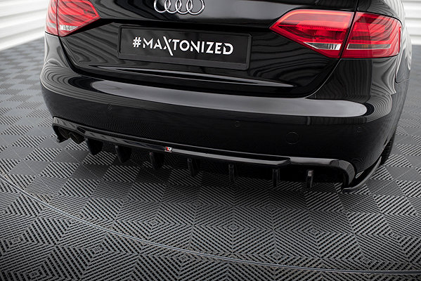 Spoiler Maxton Design of Audi A4 Sedan B8 2007 - 2011, Audi A4 Avant B8 2007 - 2011 .