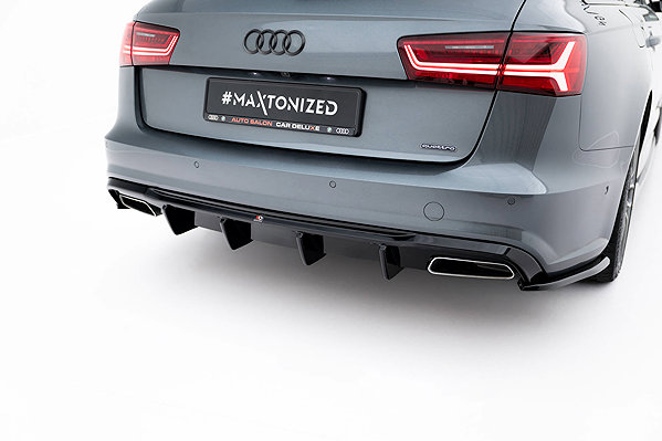 Spoiler Maxton Design Audi A6 S-Line Sedan C7 Facelift 2014-2017, Audi A6 Sedan C7 Facelift 2014-2017 .