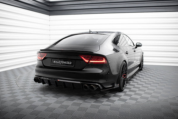Maxton Design spoiler of the Audi S7 C7 2012 - 2014 .