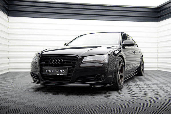 Maxton Design spoiler of the Audi A8 D4 2009- 2013 .