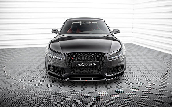 Spoiler Maxton Design of Audi S5 8T 2007 - 2011, Audi A5 S-Line 8T 2007 - 2011 V.2 .