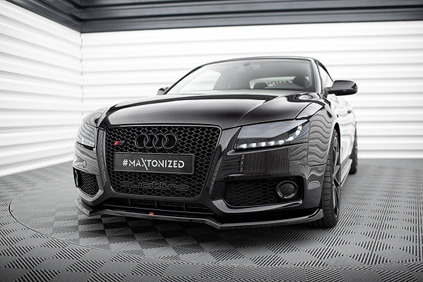 Spoiler Maxton Design of Audi S5 8T 2007 - 2011, Audi A5 S-Line 8T 2007 - 2011 V.3 .