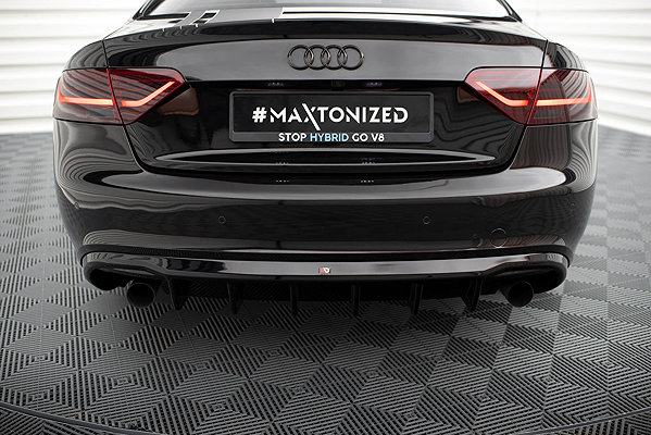 Spoiler Maxton Design of the Audi A5 Coupe S-Line 8T 2007 - 2011, Audi A5 Cabrio S-Line 8T 2007 - 2011 .