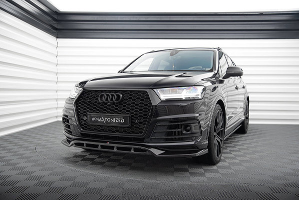 Spoiler Maxton Design Audi SQ7 / Q7 S-Line Mk2 2016 - 2019, Audi Q7 S-Line Mk2 2016 - 2019 .