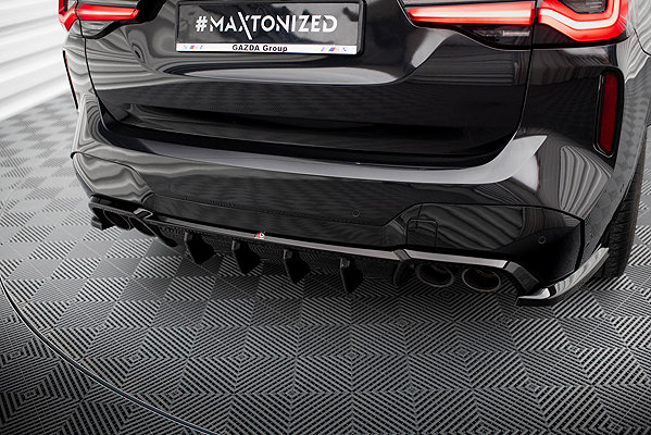 Spoiler Maxton Design BMW X3 M F97 Facelift 2021 -, BMW X3 M F97 2017 - 2021 .