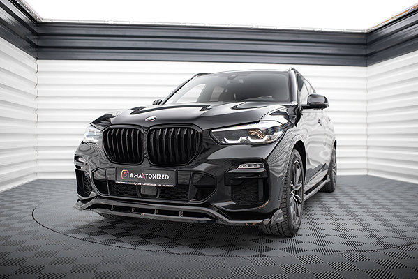 Spoiler Maxton Design BMW X5 M-Pack G05 2018 - 2023, Front Splitter .