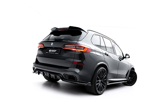 Spoiler Maxton Design BMW X5 M-Pack G05 2018-2023, Central rear .