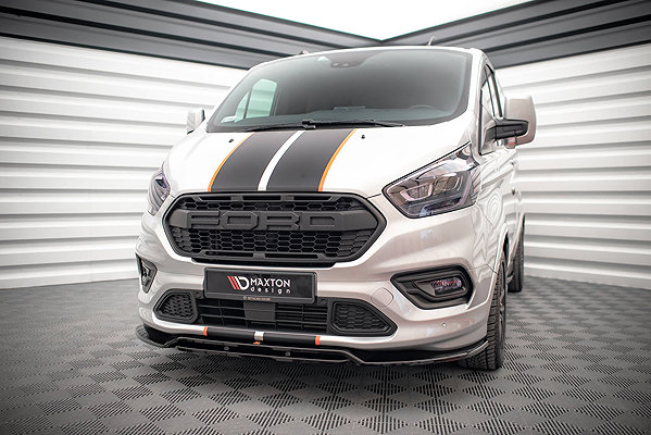 Spoiler Maxton Design Ford Transit Custom ST-Line Mk1 Facelift 2017 - 2023 .