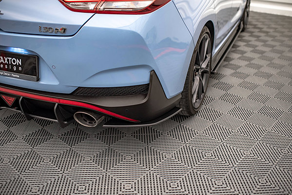 Spoiler Maxton Design Hyundai I30 N Fastback Mk3 Facelift 2020 - Street Pro Side spoilers .