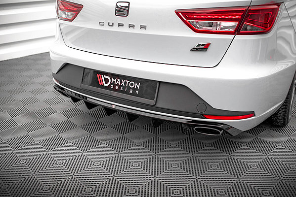 Spoiler Maxton Design Seat Leon Cupra Sportstourer Mk3 2012 - 2016 .