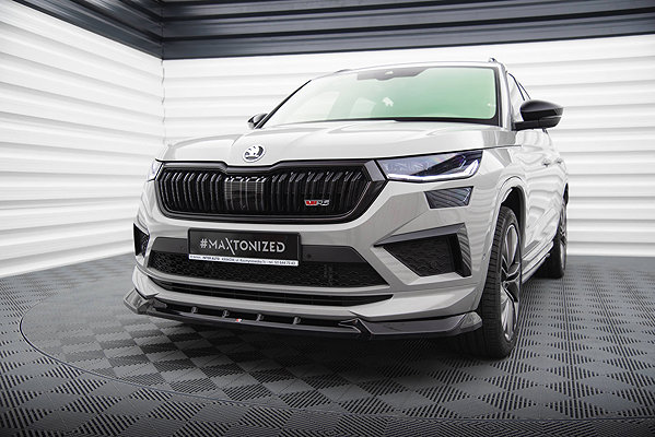 Spoiler Maxton Design Skoda Kodiaq RS Mk1 Facelift 2021 - 2023 , V.1 .
