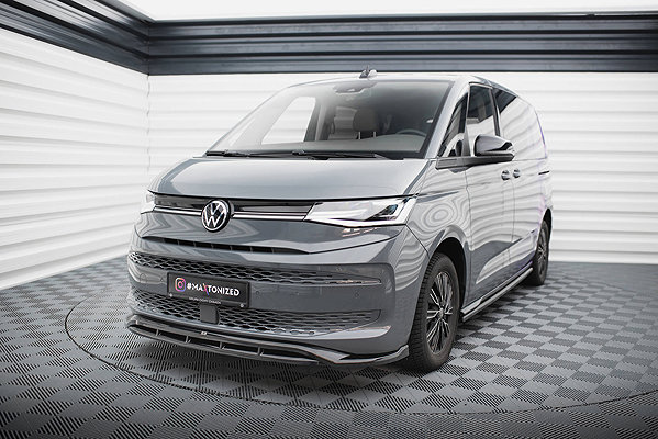 Spoiler Maxton Design Volkswagen Multivan T7, Front Splitter V.1 .