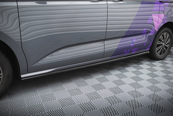 Spoiler Maxton Design Volkswagen Multivan T7, Side Skirt Diffusers .