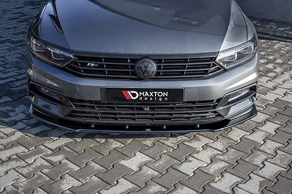 Spoiler Maxton Design Volkswagen Passat R-Line B8 .