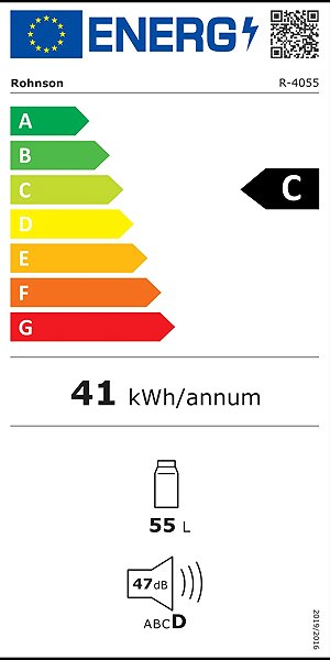 Rohnson R-4055 Cool Rover Car Cooler Energy Label
