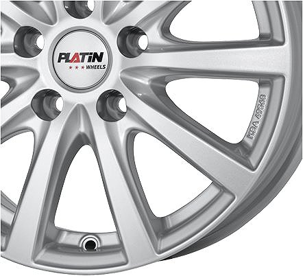 Alufelni Platin P69 Silver, 7 × 16, 5 × 108, ET44,1 ...