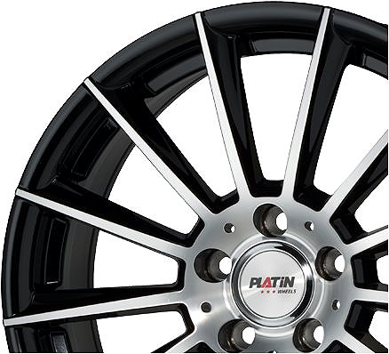 Alu kolo Platin P74 Black 7,5×18 5×112 ET40 ...