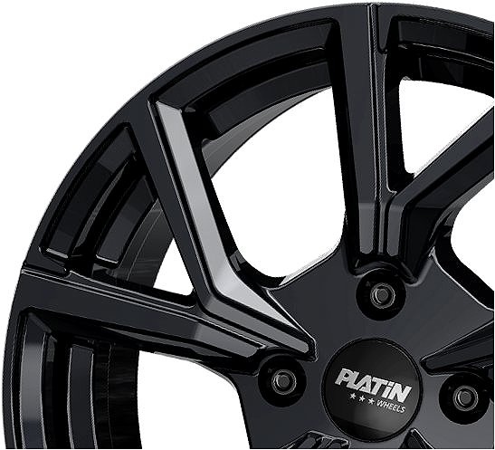 Alufelni Platin P115 FullBlack 4, 6,5 × 16, 4 × 108, ET38 ...