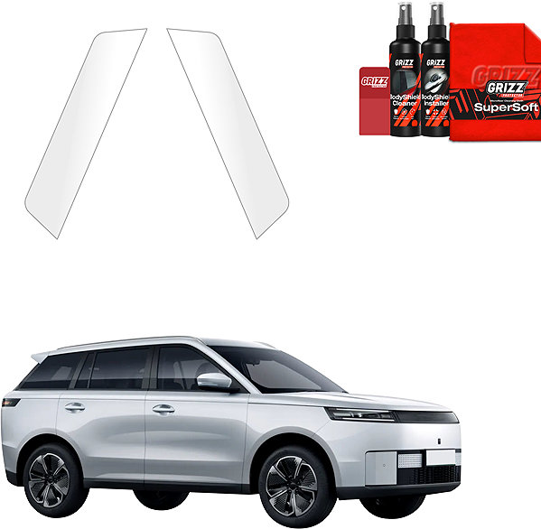 Side pillar cover GRIZZ Door pillar protection film for Jaecoo E5, 2025- , .
