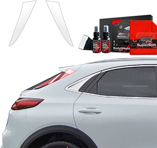 Side pillar cover GRIZZ Door pillar protection film for Kia XCeed, 2022- , .