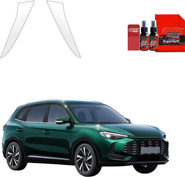 Side pillar cover GRIZZ Door pillar protection film for MG ZS II Hybrid+, 2024- , .