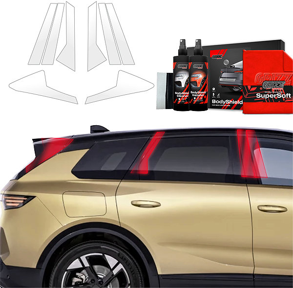 Side pillar cover GRIZZ Door pillar protection film for Opel Grandland II, 2024- , .
