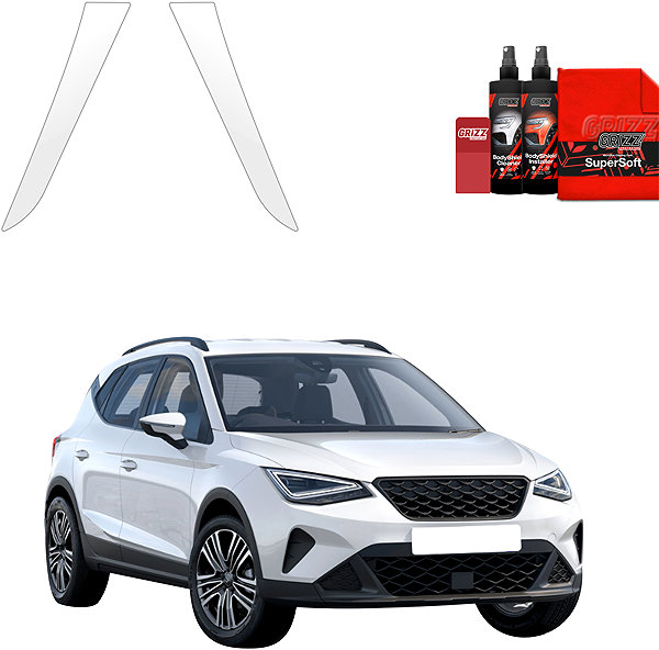 Side pillar cover GRIZZ Protective film for door pillars for Seat Arona, 2021- , .