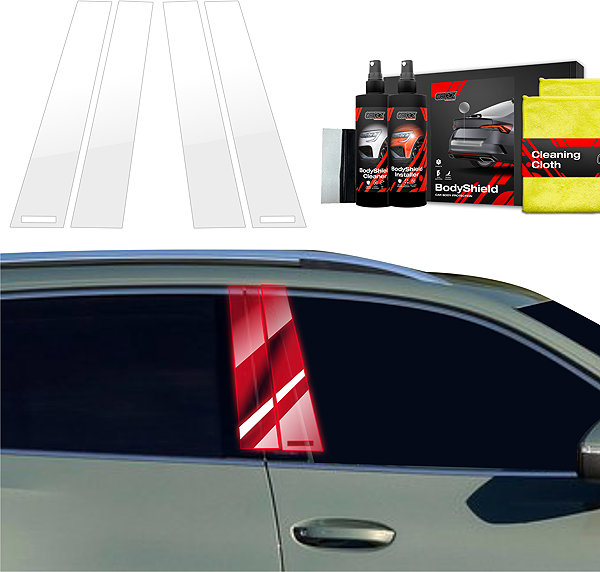 Side pillar cover GRIZZ Door pillar protection film for VW Tiguan III, 2024- , .
