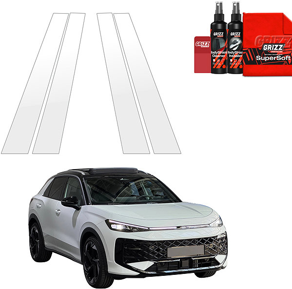 Side pillar cover GRIZZ Door pillar protection film for VW T-Roc II, 2025- , .