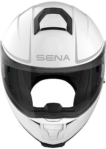 Motoros sisak SENA Outrush 2 Mesh headsetes bukósisak, fényes fehér, XL ...