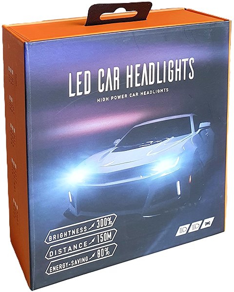 LED autóizzó Keetec H7 LED izzó készlet, 2x45W, canbus, 5000 lm, 6000K ...