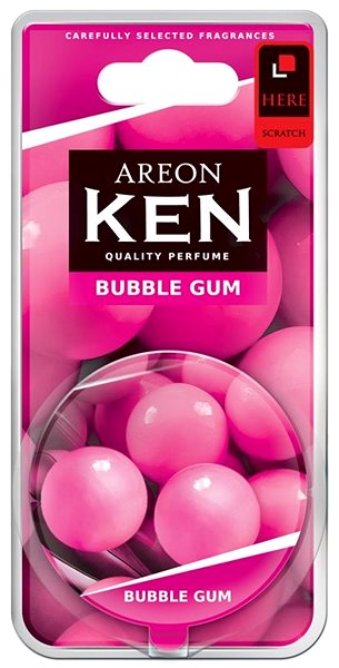 Autóillatosító AREON Ken Bubble Gum 35 g ...
