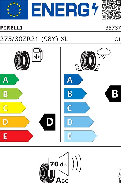 Letní pneumatika Pirelli P Zero (PZ4) SC 275/30 R21 XL F01 98 Y ...