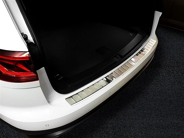 Ochranná lišta hrany kufra AVISA Kryt prahu zadných dverí VW Touareg III ...